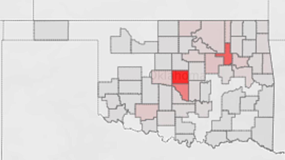 Interactive graphic: See number of active COVID-19 cases by county